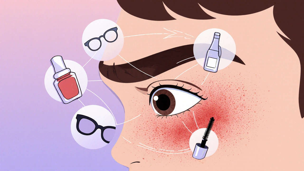 Eyelid Dermatitis: Common Cosmetic Allergens and How to Treat Them