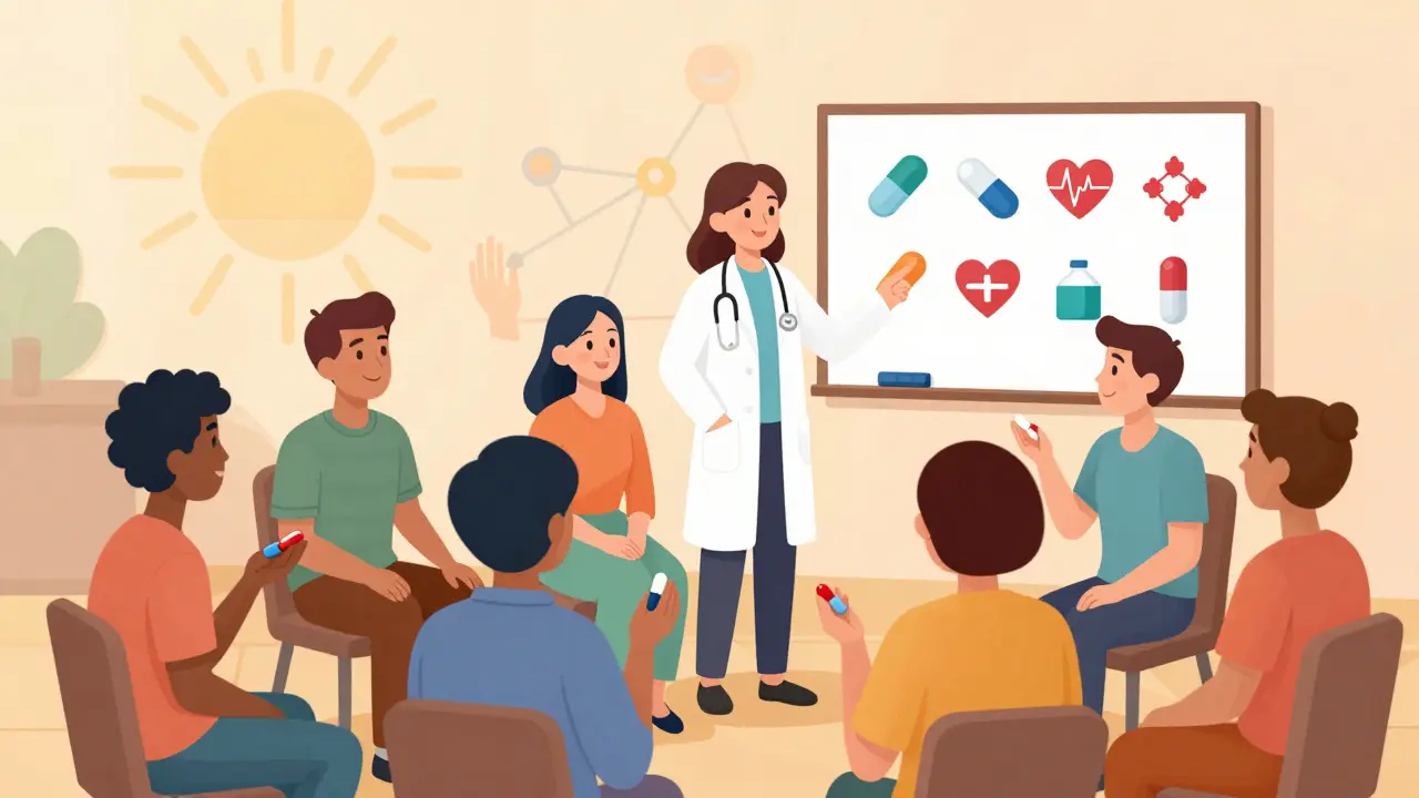 Patient Support Groups: Sharing Experiences with Generics